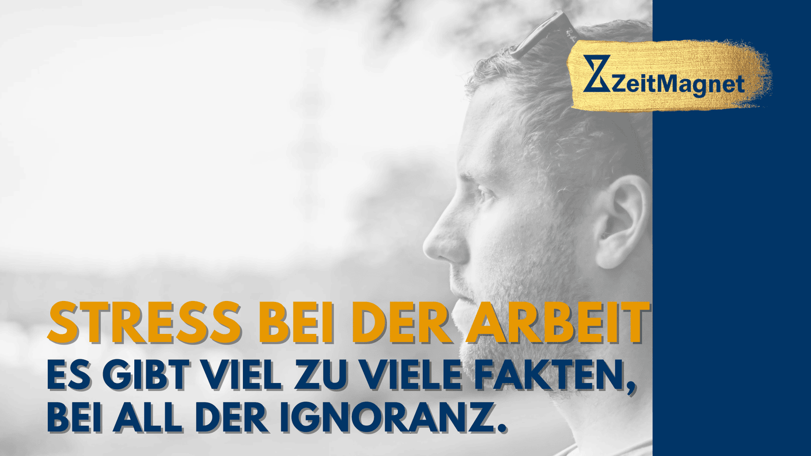 Weniger Stress = mehr Leistung!